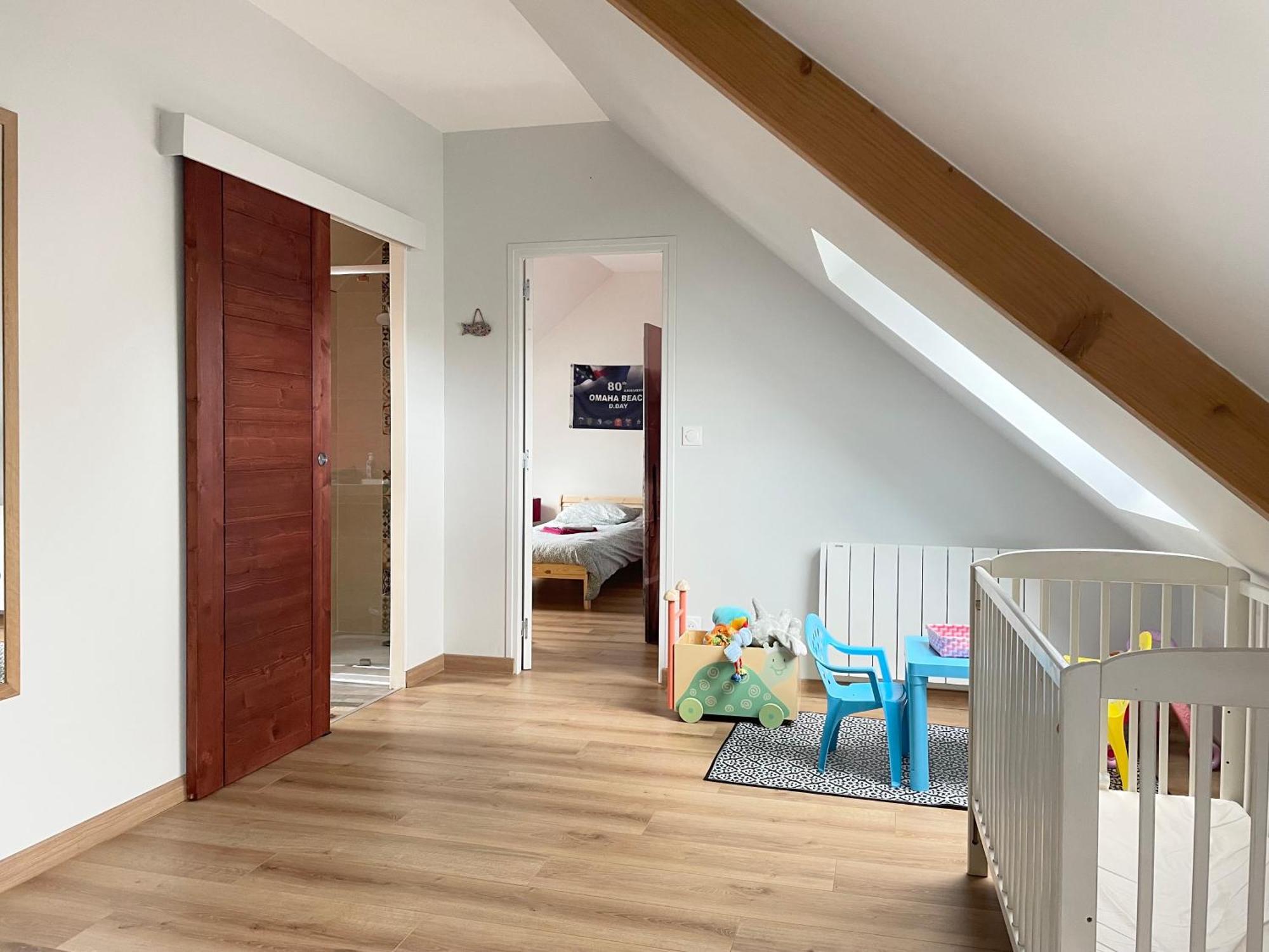 Sweet Omaha Belle Maison Recente Lumineuse Et Cosy Bien Equipee Jardin Clos 15 Mn A Pied Plage Omaha Beach Et Proche De Bayeux & Port En Bessin Saint-Laurent-sur-Mer Exterior foto