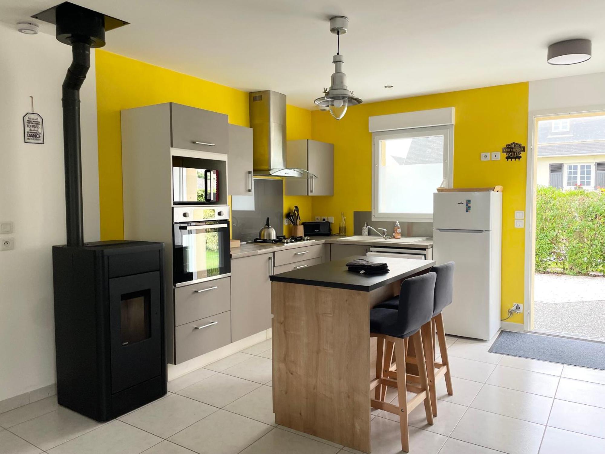 Sweet Omaha Belle Maison Recente Lumineuse Et Cosy Bien Equipee Jardin Clos 15 Mn A Pied Plage Omaha Beach Et Proche De Bayeux & Port En Bessin Saint-Laurent-sur-Mer Exterior foto